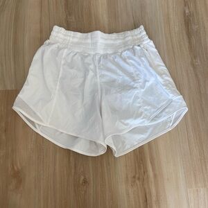 Women's White Hotty Hot Shorts